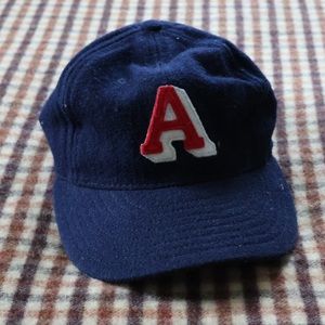 Flannel Atlanta Crackers vintage baseball cap - adjustable size